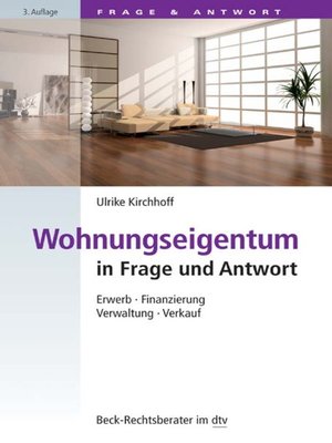 cover image of Wohnungseigentum in Frage und Antwort